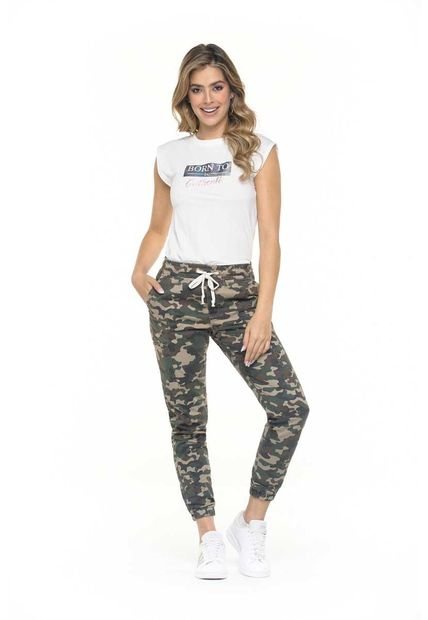 Jogger Camuflado Para Dama – Trucco’s Jeans