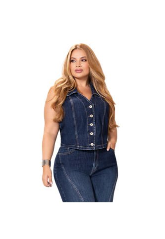 CHAQUETA TRUCCOS JEANS MUJER P11035058 Talla XXXL Truccos Jeans