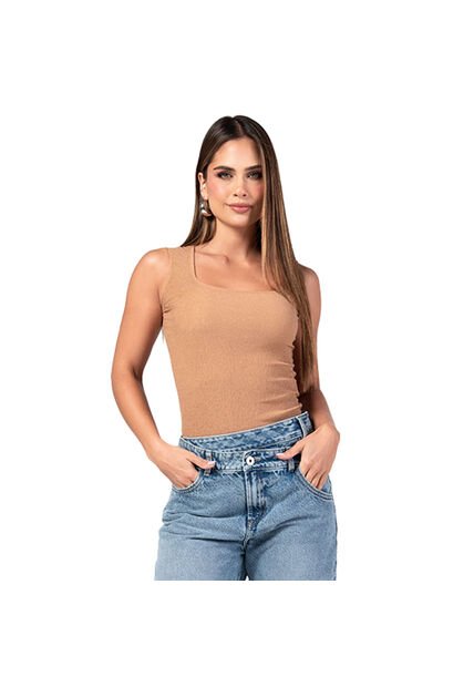BLUSA TRUCCOS JEANS MUJER B05033365 ALMENDRA Talla S