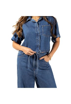 CONJUNTO TRUCCOS JEANS MUJER B45037203 Talla XS