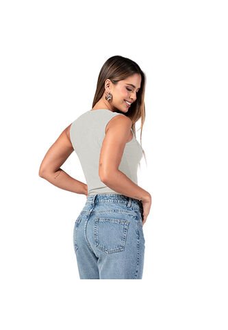 BLUSA TRUCCOS JEANS MUJER B05033365 IVORY Talla M Truccos Jeans