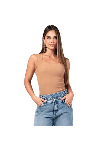 BLUSA TRUCCOS JEANS MUJER B05033365 ALMENDRA Talla L Truccos Jeans