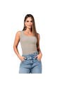 BLUSA TRUCCOS JEANS MUJER B05033365 TAUPE Talla S de Truccos Jeans