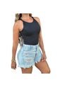 BLUSA TRUCCOS JEANS MUJER B05033362 NEGRO Talla S de Truccos Jeans