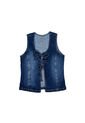 BLUSA TRUCCOS JEANS MUJER T03033721 AZUL MEDIO Talla S de Truccos Jeans