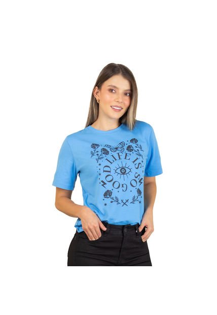 CAMISETA TRUCCOS JEANS MUJER B09006095 Talla S