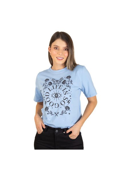 CAMISETA TRUCCOS JEANS MUJER B09006095 Talla L