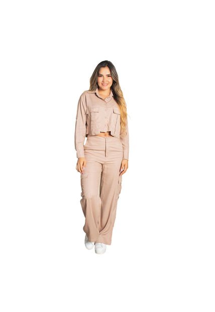 CONJUNTO TRUCCOS JEANS MUJER B45037116 Talla S