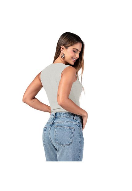 BLUSA TRUCCOS JEANS MUJER B05033365 IVORY Talla M