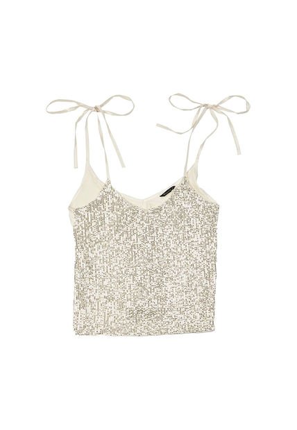BLUSA TRUCCOS JEANS MUJER B03034683 BEIGE Talla L