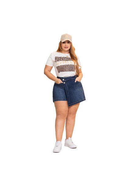 FALDA TRUCCOS JEANS MUJER P17091164 AZUL OSCURO Talla 16