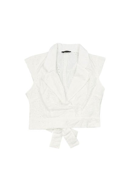 BLUSA TRUCCOS JEANS MUJER B03033697 BLANCO Talla S