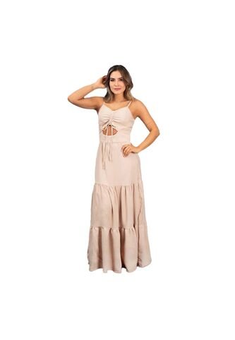 VESTIDO TRUCCOS JEANS MUJER B35057130 KAKI Talla S Truccos Jeans