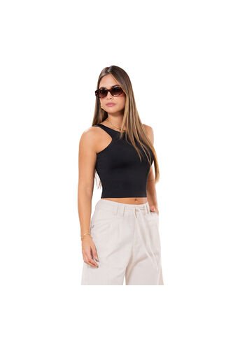 BLUSA TRUCCOS JEANS MUJER B03033714 NEGRO Talla L Truccos Jeans