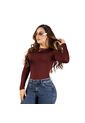 BLUSA TRUCCOS JEANS MUJER B05025376 VINOTINTO Talla L de Truccos Jeans