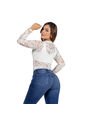BLUSA TRUCCOS JEANS MUJER B48037066 IVORY Talla L de Truccos Jeans
