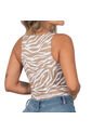 BLUSA TRUCCOS JEANS MUJER B05033353 BEIGE Talla M de Truccos Jeans
