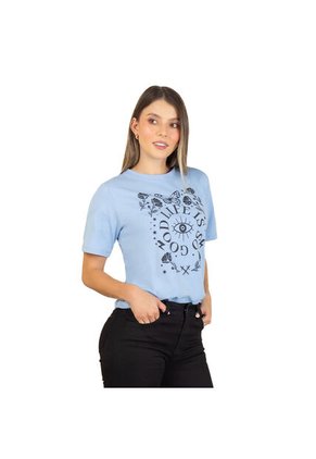 CAMISETA TRUCCOS JEANS MUJER B09006095 Talla L