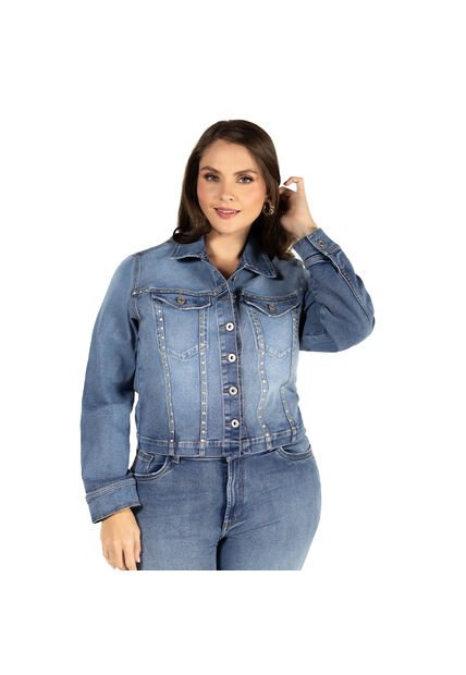 CHAQUETA TRUCCOS JEANS MUJER P12029112 Talla XL