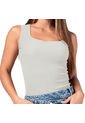 BLUSA TRUCCOS JEANS MUJER B05033365 IVORY Talla S de Truccos Jeans