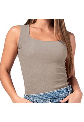 BLUSA TRUCCOS JEANS MUJER B05033365 KAKI Talla S