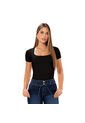 BLUSA TRUCCOS JEANS MUJER B03024713 NEGRO Talla M de Truccos Jeans