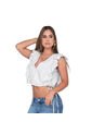 BLUSA TRUCCOS JEANS MUJER B03033727 IVORY Talla S de Truccos Jeans