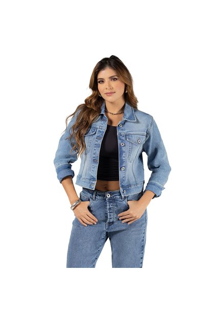 CHAQUETA TRUCCOS JEANS MUJER T12029115 Talla S