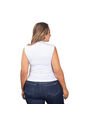 BLUSA TRUCCOS JEANS MUJER P03033719 BLANCO Talla XXL de Truccos Jeans