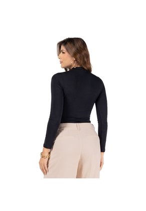 BLUSA TRUCCOS JEANS MUJER B05025372 NEGRO Talla S