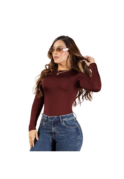 BLUSA TRUCCOS JEANS MUJER B05025376 VINOTINTO Talla L