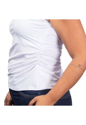 BLUSA TRUCCOS JEANS MUJER P03033719 BLANCO Talla XXXL