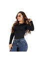 BLUSA TRUCCOS JEANS MUJER B05025376 NEGRO Talla M de Truccos Jeans