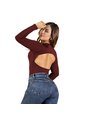 BLUSA TRUCCOS JEANS MUJER B05025376 VINOTINTO Talla S de Truccos Jeans