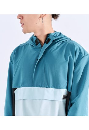 Chaqueta Rompevientos Para Hombre Con Capota Typer