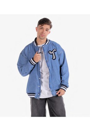 Chaqueta Bomber Para Hombre Typer