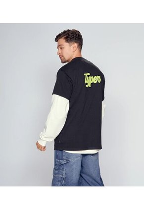 Camiseta Para Hombre Typer