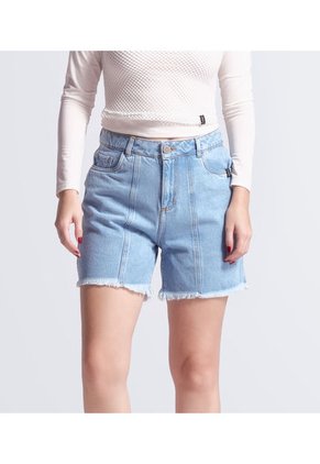 Short Denim Con Cortes Typer