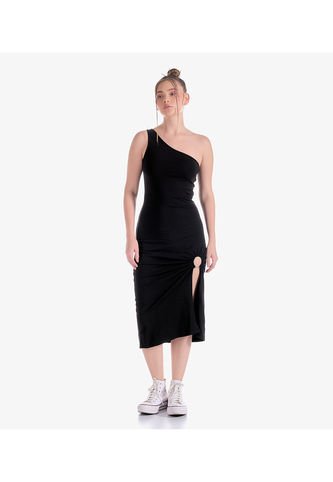 Vestido De Un Hombro Para Mujer Typer Typer