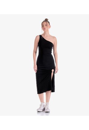 Vestido De Un Hombro Para Mujer Typer