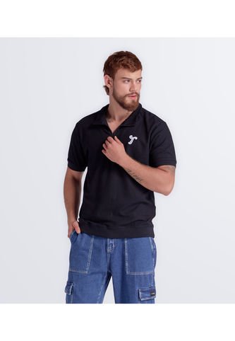 Polo Con Cierre Estampado Typer Typer