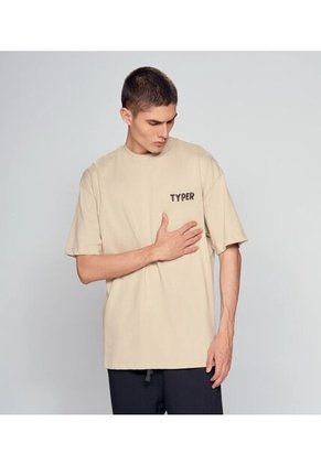 Camiseta Para Hombre Typer