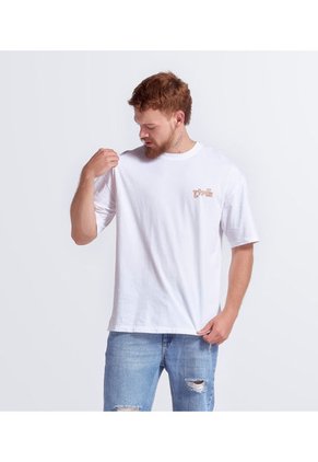 Camiseta Para Hombre Oversize Typer