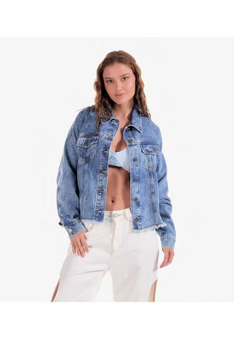 Chaqueta Trucker Para Mujer Typer Typer