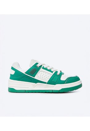 Tenis Con Cordon Ajustable En Material Typer