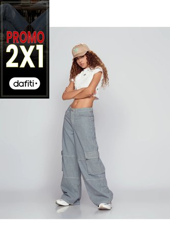 Jean Para Mujer Wide Leg Typer Typer