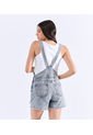 Overol Para Mujer En Denim Corto Typer de Typer
