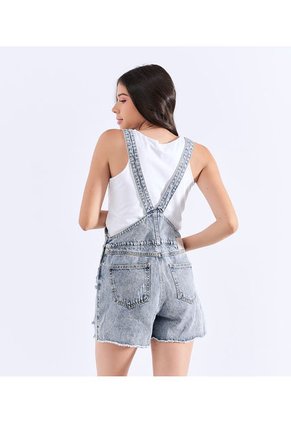 Overol Para Mujer En Denim Corto Typer