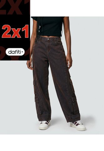 Jean Para Mujer Cargo Typer Typer