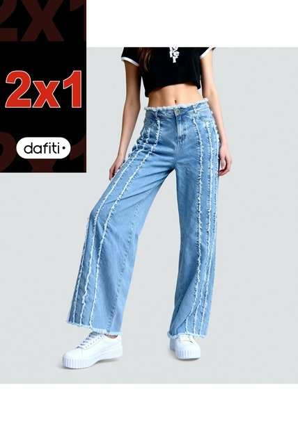 Jean Para Mujer Wide Leg Typer